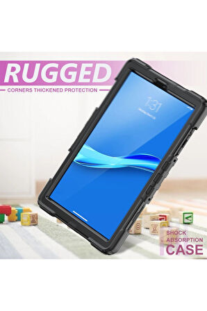 Samsung Galaxy Tab A9 Plus X210 X215 X216 Kılıf Defender Askılı Pars Case Fuji