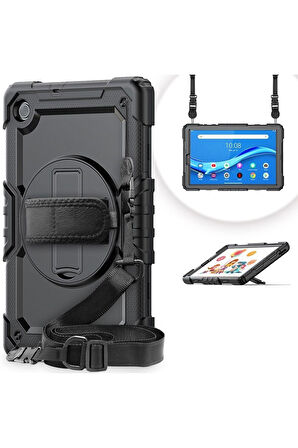 Samsung Galaxy Tab A9 Plus X210 X215 X216 Kılıf Defender Askılı Pars Case Fuji