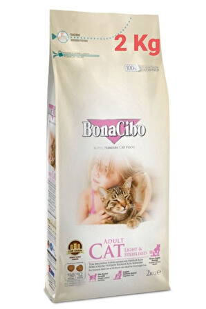 Adult Cat Light - Sterilised Kısırlaştırılmış Kediler Için Yetişkin Kedi Maması 2 Kg