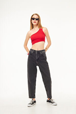 Kadın Siyah Kot Pantolon