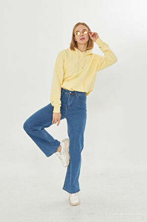 Molly Casual Açık Mavi Jean Pantolon