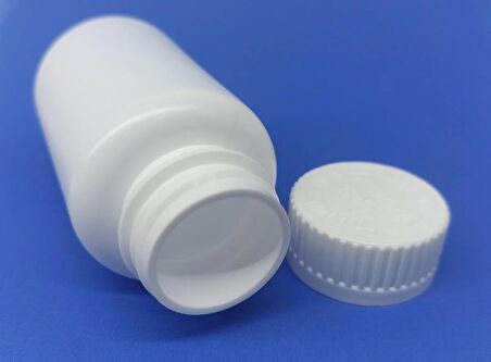 100 adet 100 ml boş plastik şişe bastır çevir Numune-Ilaç-Tarım-Ecza-Tablet-Hap-Kapsül Plastik Kutu 100 cc Şişesi