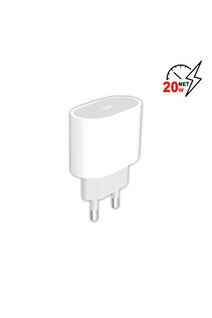 iPhone 12 Pro Max Uyumlu Lightning Pd Type-c Girişli 20W Şarj Seti MT-A1703