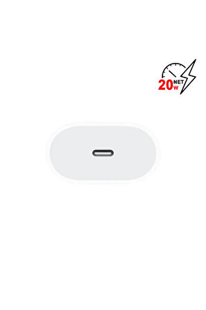 iPhone XR Uyumlu Lightning Pd Type-c Girişli 20W Şarj Seti MT-A1703