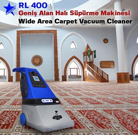 Cleanvac RL400 Cami Süpürme ve Hav Alma Makinası