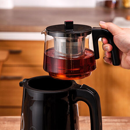 HOMEND Royaltea 1744h Çay Makinesi Siyah