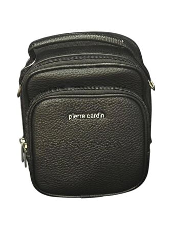 Pierre Cardin Erkek Çapraz Çantası Siyah Pc001416