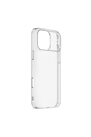 Gpack İphone 18 Pro Max Kılıf Silikon Kamera Lens Koruyuculu Şeffaf AZN