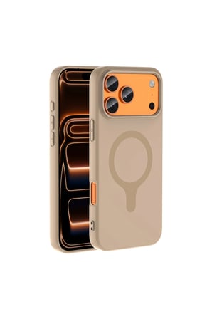 Gpack İphone 18 Pro Max Kılıf Aris Silikon Magsafe Kablosuz Şarj Özellikli