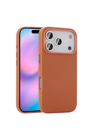 Gpack İphone 18 Pro Max Kılıf Kupra PU Deri Görünümlü Magsafe Şarj Özellikl + Ekran Koruyucu