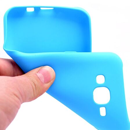 Gpack Samsung Galaxy J7 Nxt Kılıf Premier Silikon Esnek KorumaNano Glass