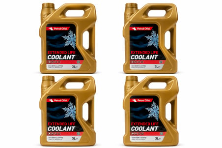 PETROL OFİSİ ANTİFRİZ EXTENDET LİFE COOLANT ORGANİK 4 x 3 Litre
