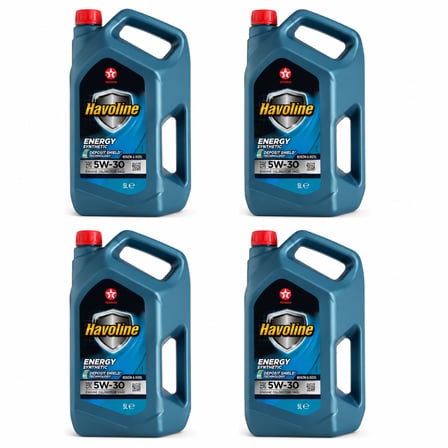 TEXACO HAVOLINE ENERGY MOTOR YAĞI 5W-30 4 X 5 Litre