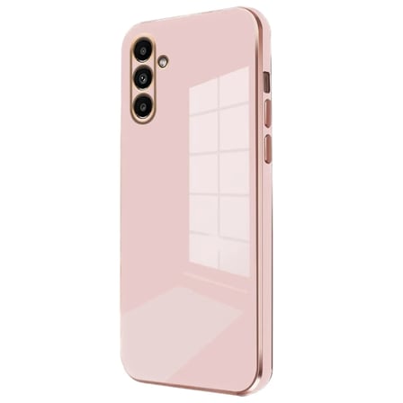 Samsung Galaxy A25 5G Kılıf Volet Silikon - Pembe