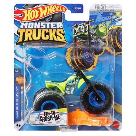 HOT WHEELS - Monster Trucks Vehículos 1:64 FYJ44-HLR81