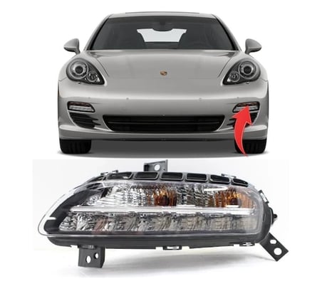 Porsche Panamera 2010-2013 Sol Sis Farı 97063108103