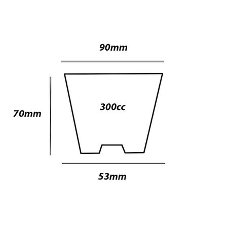 9X7 CM ÜRETİM SAKSI, 50 ADET KAKTÜK VE SUKULENT ÜRETİM SAKSISI, KÜÇÜK YEŞİL PLASTİK SAKSI