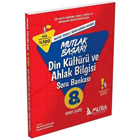 8. Sınıf LGS Din Kültürü ve Ahlak Bilgisi Mutlak Başarı Soru Bankası