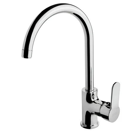 Newarc Domino Krom Çanak Lavabo-Banyo-Eviye Bataryası 3'lü Set 971001-971511-971531