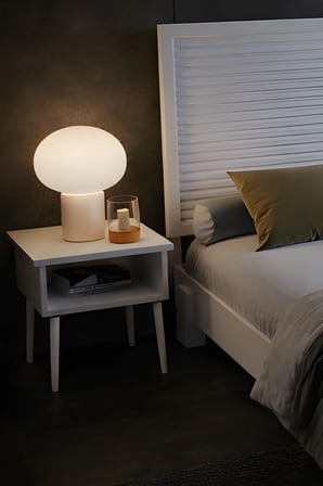Alaz Model Yatay Başlıklı Masif Ahşap Karyola Kolay Kurulum Fırınlanmış İthal Sibirya Çamı 90x190 Yatak Uyumlu