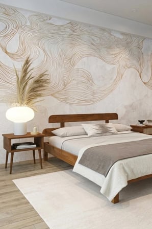 Lotus Model Masif Ahşap Karyola ve 2 Adet Komodin Kolay Kurulum Fırınlanmış İthal Sibirya Çamı 90x190 Yatak Uyumlu 2 Adet Komodin