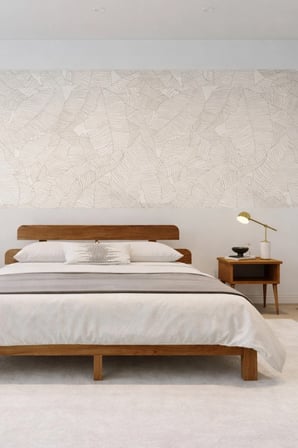 Lotus New Model Masif Ahşap Karyola ve 2 Adet Komodin Kolay Kurulum Fırınlanmış İthal Sibirya Çamı 90x190 Yatak Uyumlu 2 Adet Komodin