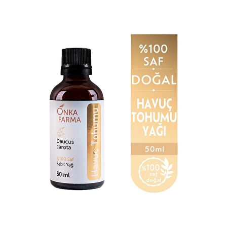 Onka Farma Havuç Tohumu Yağı 