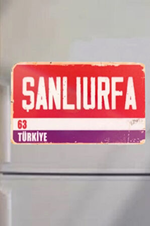 Şanlıurfa Şehir Temalı Buzdolabı Magneti