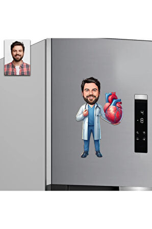 Kalp Cerrrahı Tasarımlı Buzdolabı Magneti