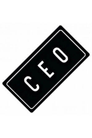 Ceo Yazılı Sök-Tak-Pratik Vantuzlu Yeni Nesil Dekor Plaka