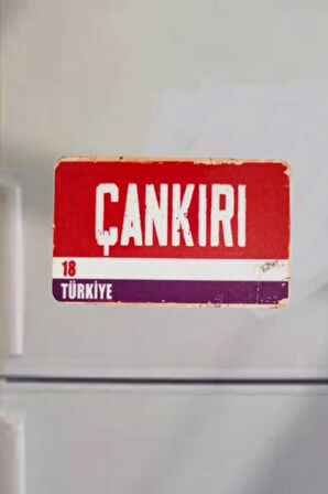 Çankırı Şehir Temalı Buzdolabı Magneti