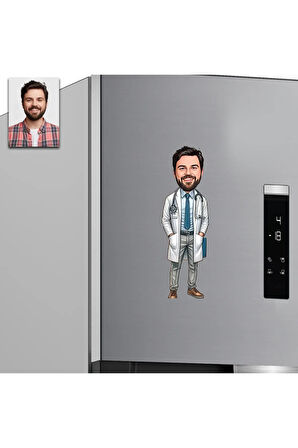 Doktor Tasarımlı Buzdolabı Magneti