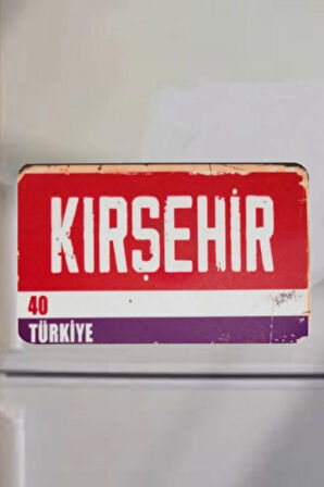 Kırşehir Şehir Temalı Buzdolabı Magneti