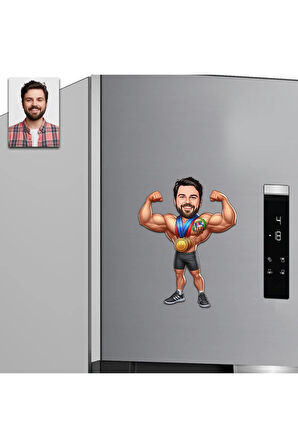 Şampiyon Tasarımlı Buzdolabı Magneti