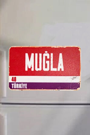 Muğla Şehir Temalı Buzdolabı Magneti