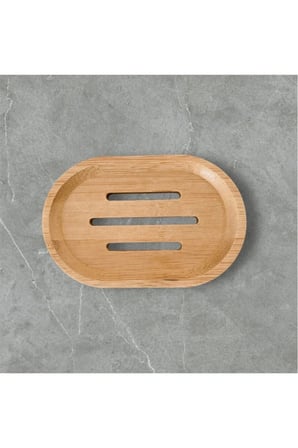 Sabunluk Şık Tasarım  Bambu Banyo Kalıp Sabunluk