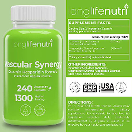 Vascular Synergy 1300 mg 240 Kapsül