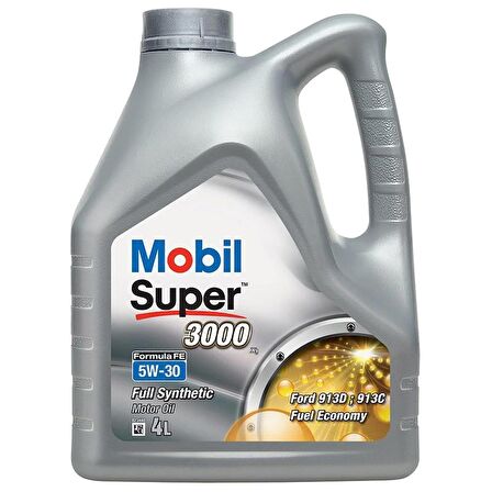 MobilSuper 3000 X1 Formula Fe 5w30 Motor Yağı 4 Litre (Üretim 2022)