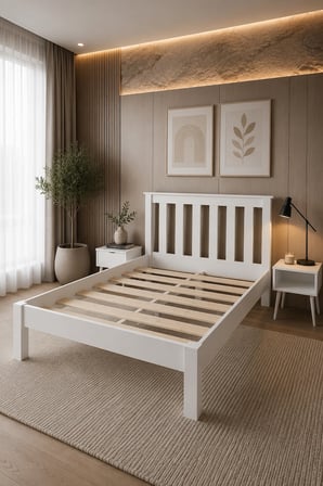 Shark New Tek Kişilik MDF Karyola