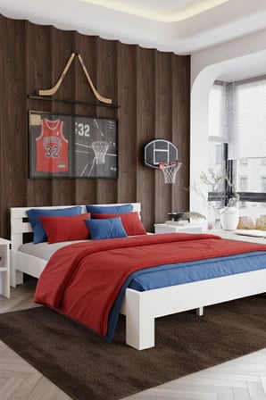 Letto Çift Kişilik MDF Karyola