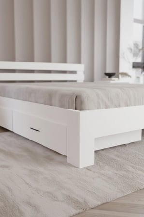 Letto 2 Çekmeceli Tek Kişilik MDF Karyola