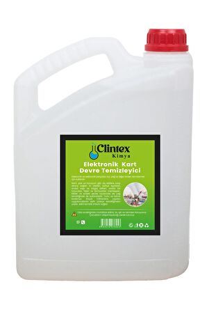 Clintex Kimya Elektronik Devre Kart Temizleyici Yağsız 3 Lt