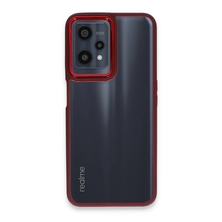Realme 9 Pro 5G Kılıf Dora Kapak - Kırmızı