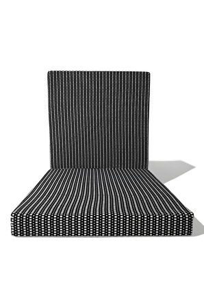 Bebek Yatağı-Katlanır Bebek Yatağı-Beşik Yatağı 60x120 7 cm Kalınlık -Küçük Siyah