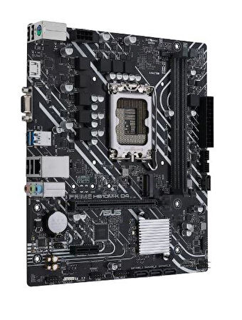 ASUS PRIME H610M-K D4 DDR4 3200MHZ 1XVGA 1XHDMI 1XM.2 USB 3.2 MATX 1700P (12. / 13. VE 14. NESİL İŞLEMCİ UYUMLU) 
