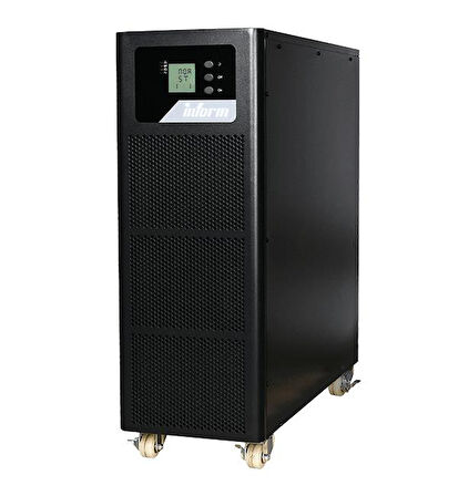 INFORM STARK 10KVA 3F/3F (16X9AH) 6/14DK LCD ONLINE UPS (TRIFAZE) 