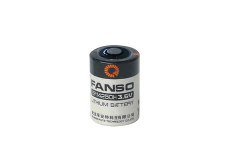 ER14250H 3.6V 1/2 AA Size Lithium Pil (Li-SOCL2)
