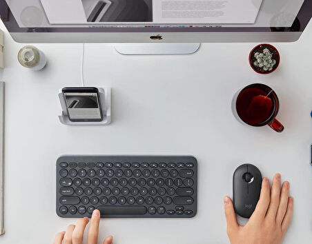 Redmi Pad Pro 12.1" Uyumlu Kablosuz Bluetooth Pilli Türkçe Q Klavye - Siyah