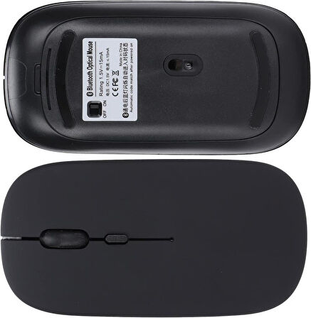 Blackview Tab 30 Wi-Fi Tablet 10.1" Uyumlu Kablosuz Bluetooth Pilli Optik Mouse - Siyah