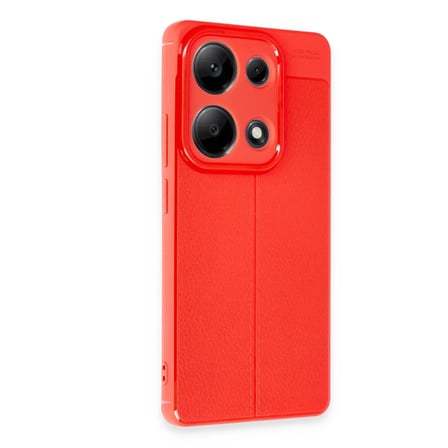 Xiaomi Redmi Note 13 Pro 4G Kılıf Auto Focus Kapak - Kırmızı